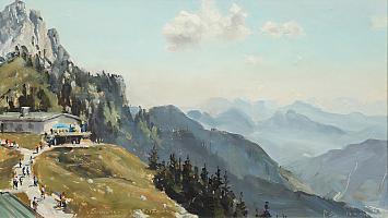 Kampenwand-Bergstation, 30x50cm